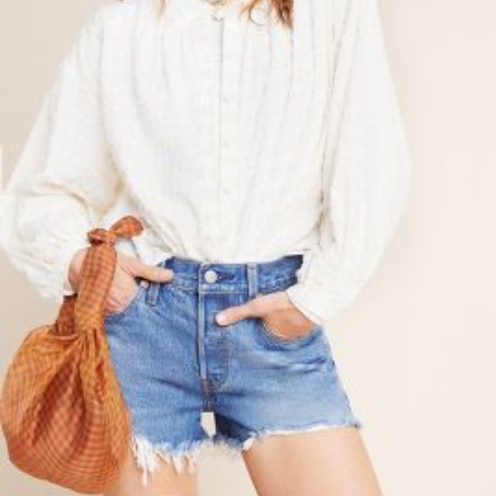 Levi's 501 High-Rise Denim Shorts